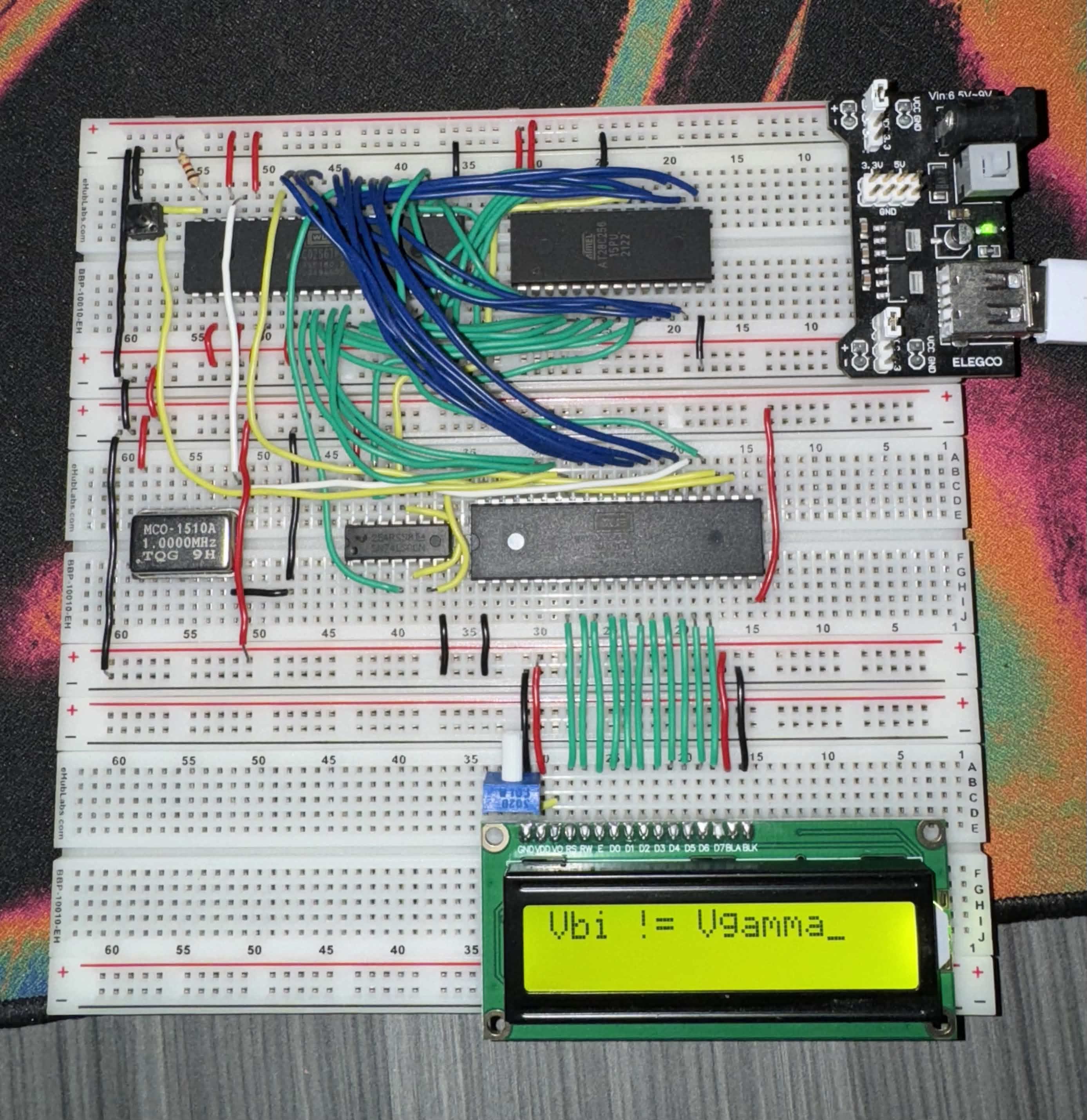 6502 breadboard computer